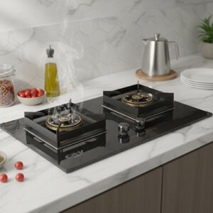 CRV-8002MGC 2 Burner Glass Gas Stove Price In Bangladesh 2026